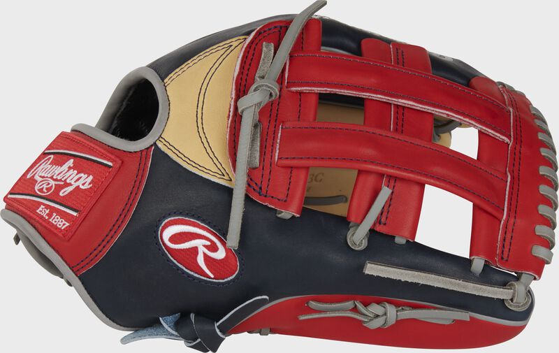 Rawlings Ronald Acuna Jr. Pro Preferred Outfield Brown / Navy / Deep Red | Gbvx0v5I