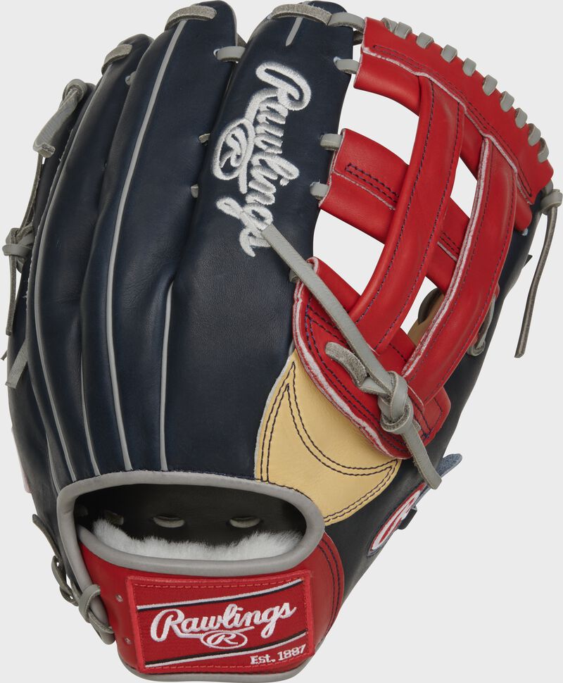 Rawlings Ronald Acuna Jr. Pro Preferred Outfield Brown / Navy / Deep Red | Gbvx0v5I