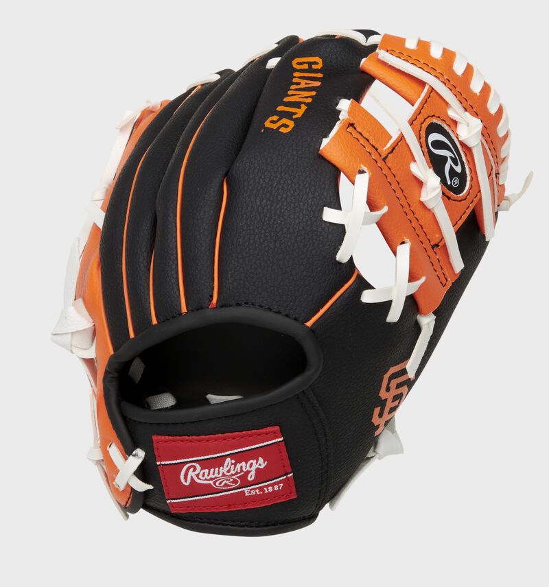 Rawlings San Francisco Giants 10-Inch Team Logo Outfield Black / Orange | lruGnHQW