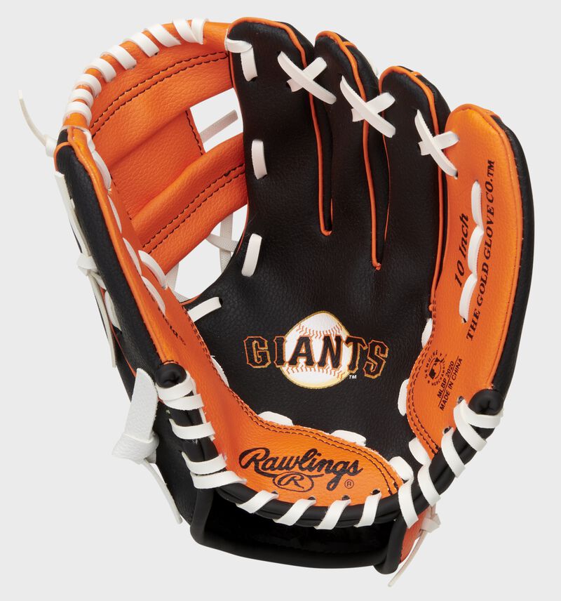 Rawlings San Francisco Giants 10-Inch Team Logo Outfield Black / Orange | lruGnHQW