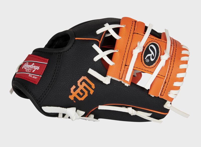 Rawlings San Francisco Giants 10-Inch Team Logo Outfield Black / Orange | lruGnHQW