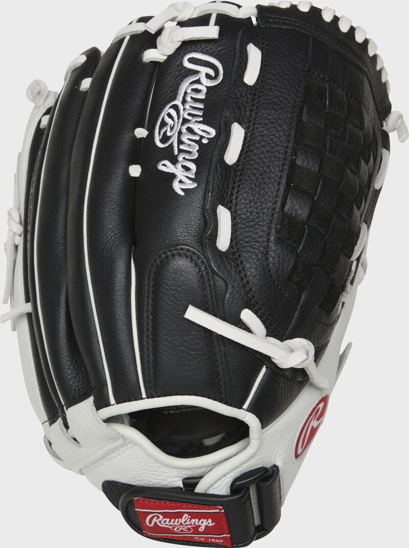 Rawlings Shut Out 13-Inch Pitcher Black / White | U4xUYv9W