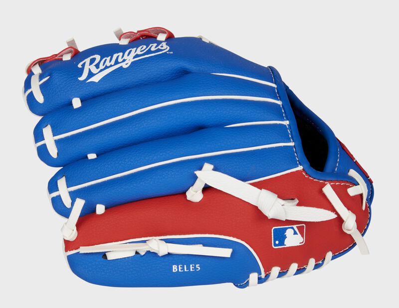 Rawlings Texas Rangers 10-Inch Team Logo Outfield Blue / Red | vSUtjvY6