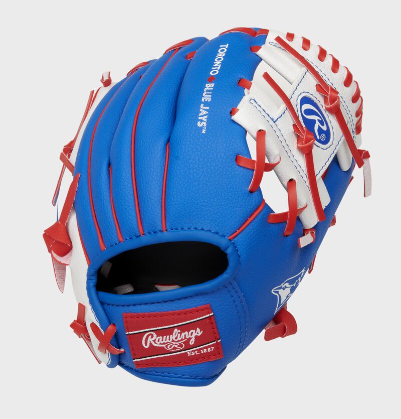 Rawlings Toronto Blue Jays 10-Inch Team Logo Outfield Blue / White | FUsSqgbq