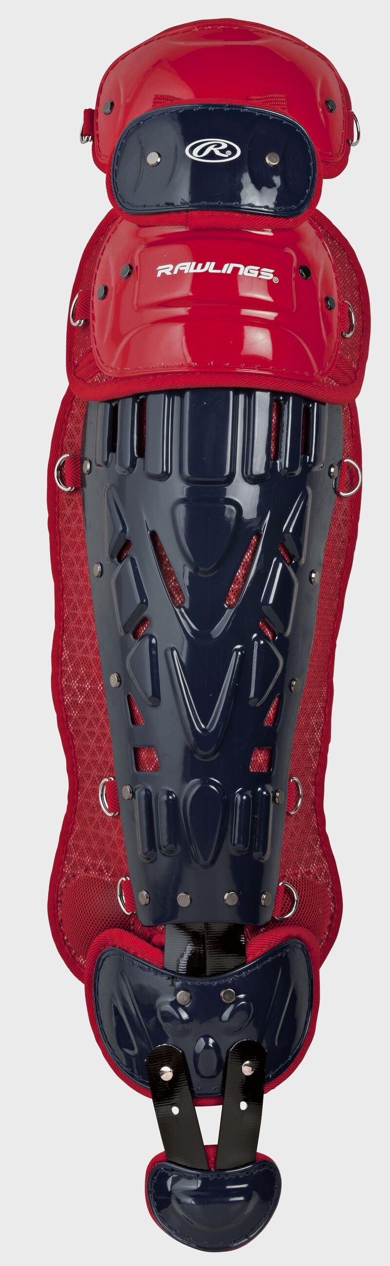 Rawlings Velo Leg Guards Catcher's Gear Red | X2Wk5Yh6