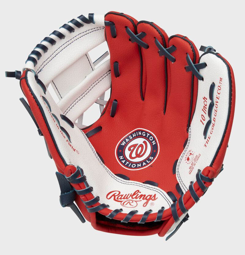 Rawlings Washington Nationals 10-Inch Team Logo Outfield Red / White | DyIwisUr