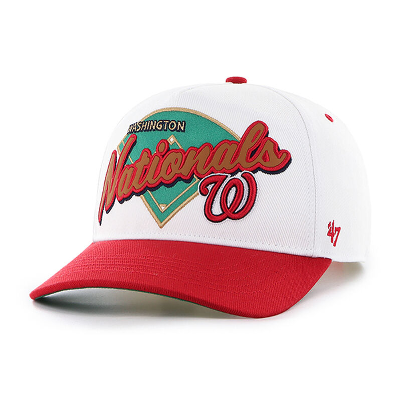 Rawlings Washington Nationals Rawlings '47 Brand Hitch Hat White | mIS9yWD5