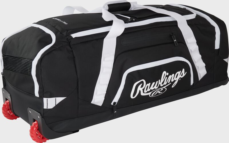 Rawlings Yadi 2 Wheeled Equipment White / Black | Fy1j0oWu